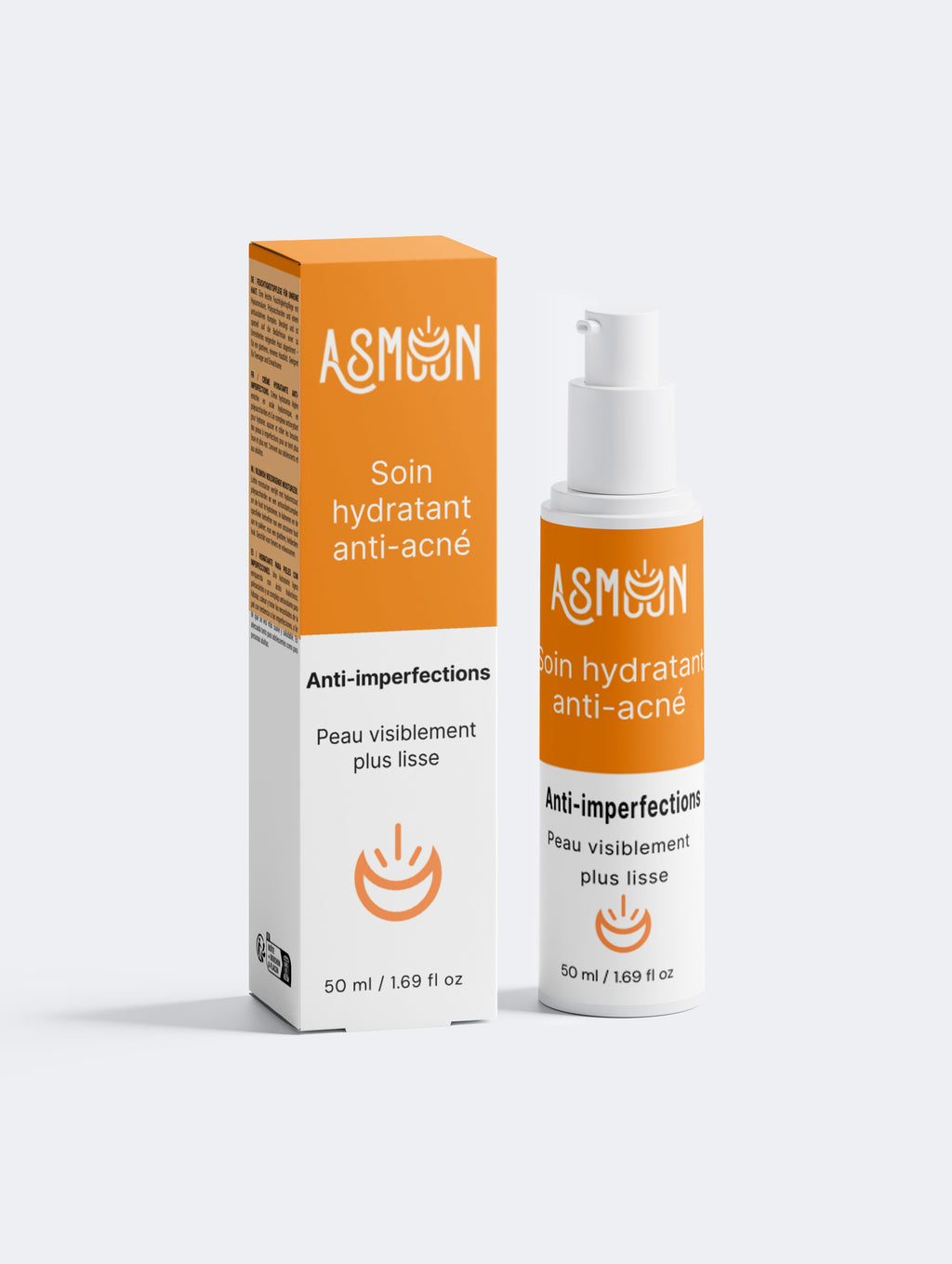 Crème hydratante anti-acné