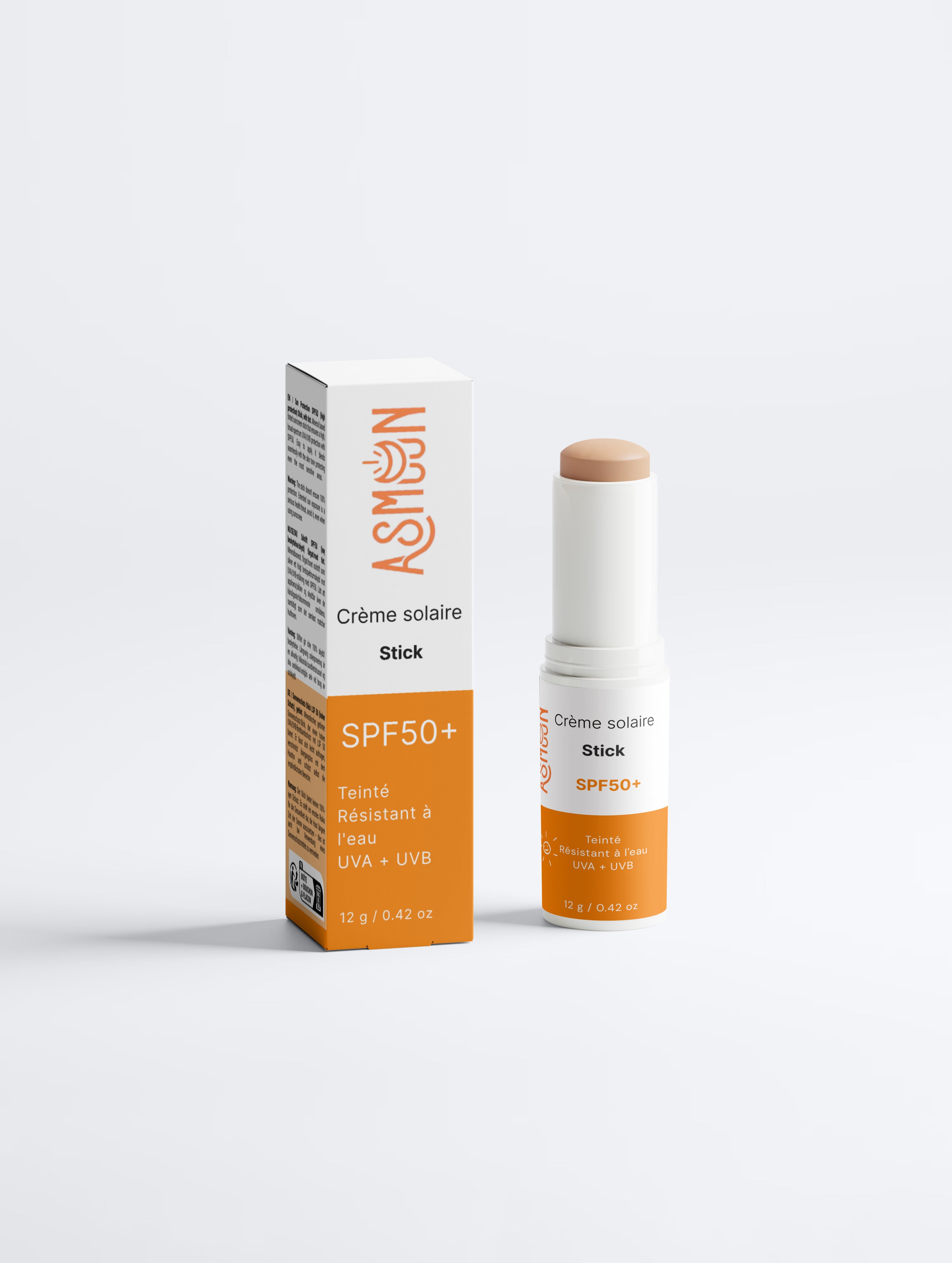 Stick de protection solaire SPF50, teinté