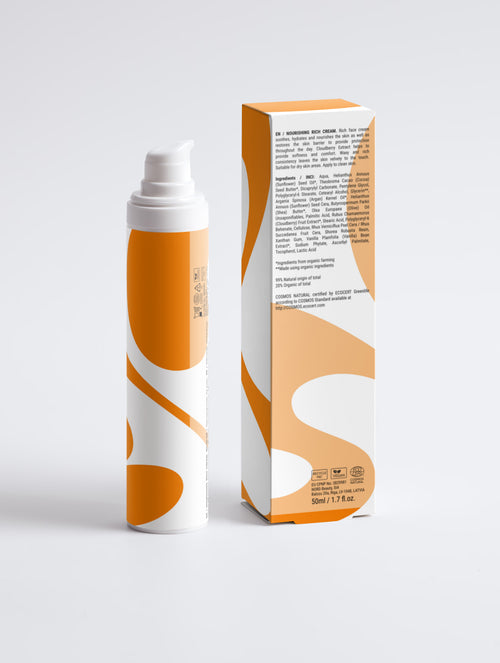 Crème riche et nourrissante, sans parfum