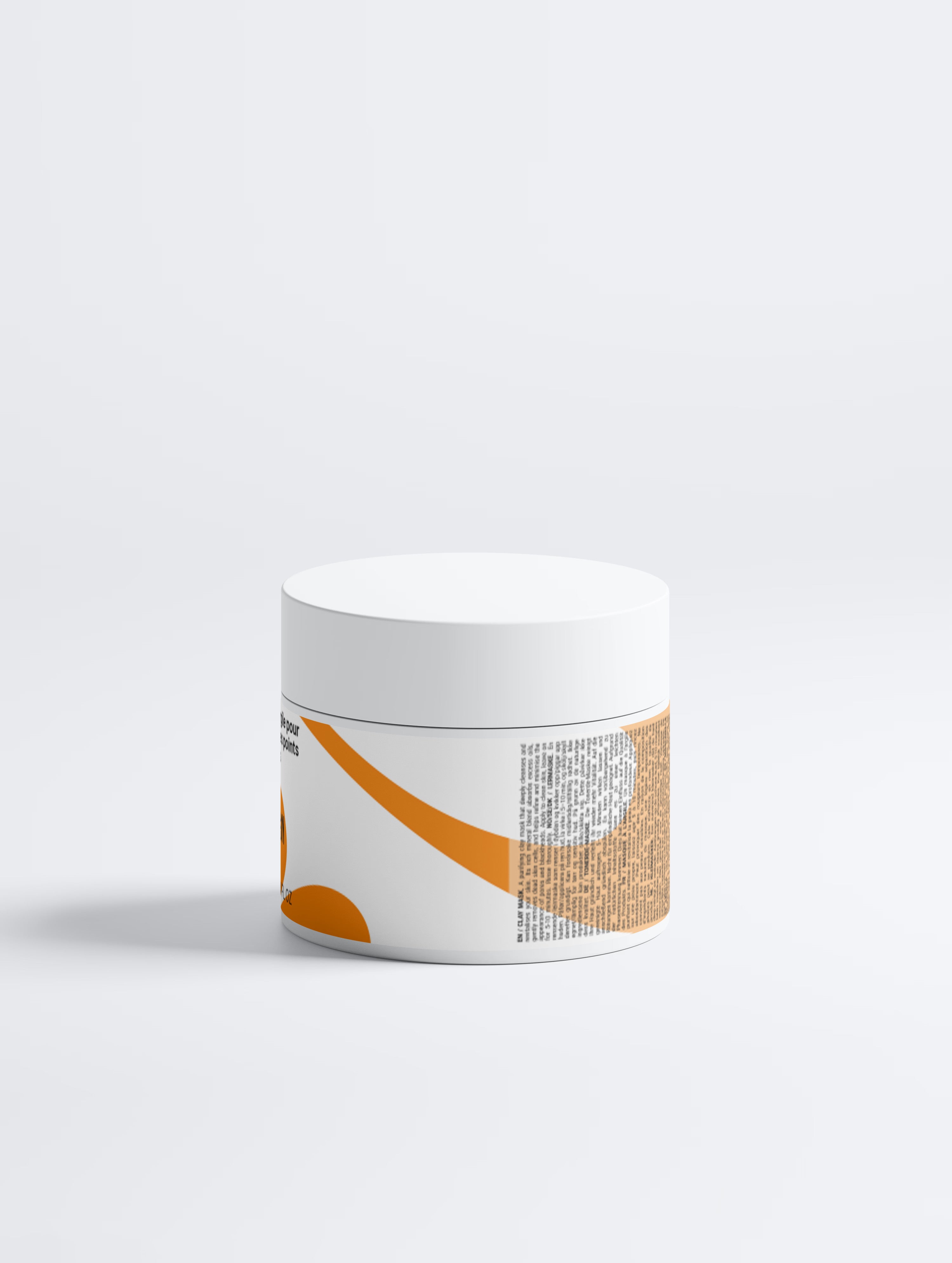 Masque à l'argile pour les pores et les points noirs