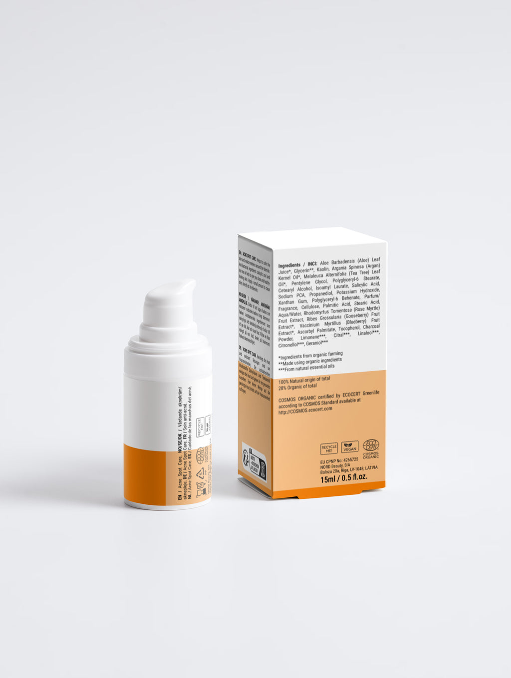 Coffret de soins anti-acné