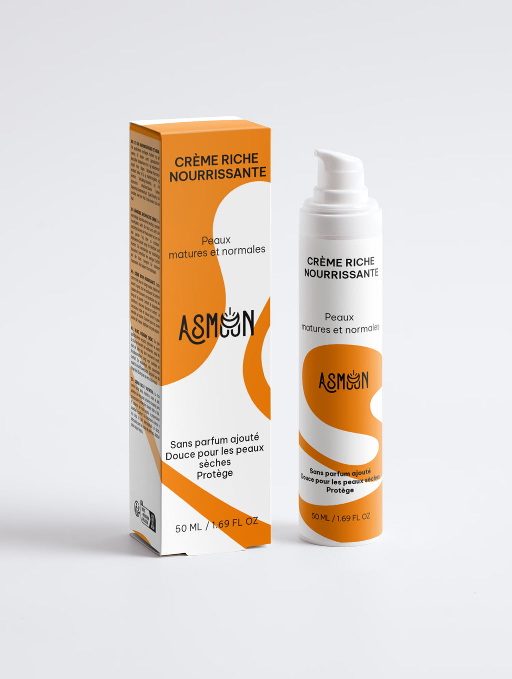 Crème riche et nourrissante, sans parfum