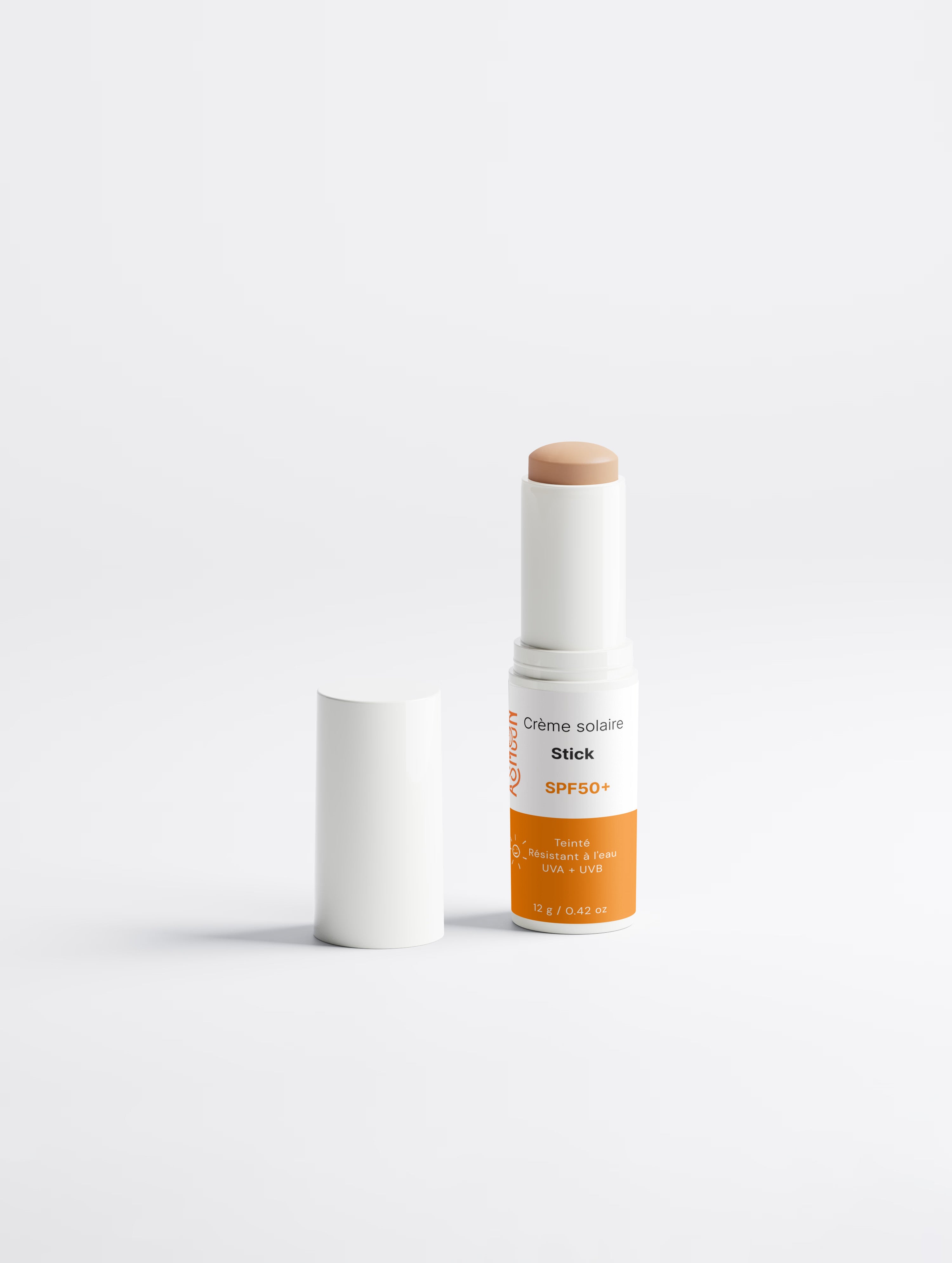 Stick de protection solaire SPF50, teinté